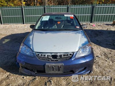 Piąte zdjęcie samochodu w środku: 2005 HONDA CIVIC LX VIN:2HGES16535H613940 - miniatura