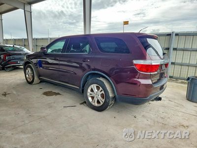 Drugie zdjęcie samochodu z przodu: 2012 DODGE DURANGO SXT VIN:1C4RDHAG1CC247536 - miniatura