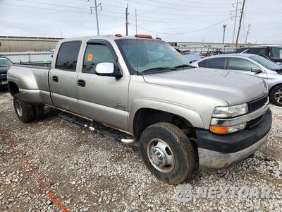 Czwarte zdjęcie samochodu z boku: 2002 CHEVROLET SILVERADO C3500 VIN:1GCJC33112F195348 - miniatura