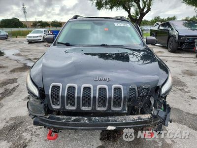 Piąte zdjęcie samochodu w środku: 2015 JEEP CHEROKEE TRAILHAWK VIN:1C4PJMBS1FW520733 - miniatura