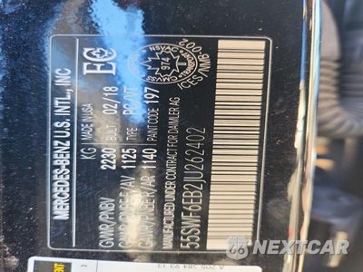 Zdjęcie 12 z 12 samochodu: 2018 MERCEDES-BENZ C 43 4MATIC AMG VIN:55SWF6EB2JU262402 - miniatura