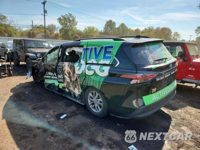 Drugie zdjęcie samochodu z przodu: 2022 TOYOTA SIENNA XLE VIN:5TDYSKFC0NS054445 - miniatura