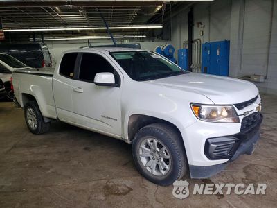 Czwarte zdjęcie samochodu z boku: 2022 CHEVROLET COLORADO LT VIN:1GCHSCEA4N1223322 - miniatura