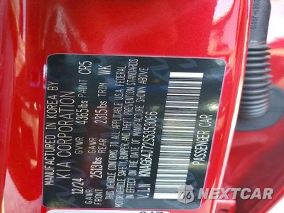 Zdjęcie 12 z 12 samochodu: 2025 KIA K5 GT LINE VIN:KNAG64J72S5353066 - miniatura