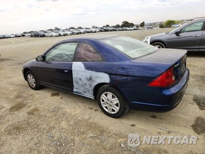 Drugie zdjęcie samochodu z przodu: 2003 HONDA CIVIC LX VIN:1HGEM22533L001100 - miniatura
