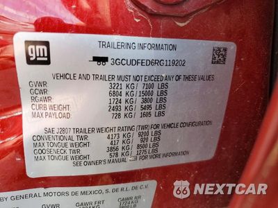 Zdjęcie 12 z 12 samochodu: 2024 CHEVROLET SILVERADO K1500 LT TRAIL BOSS VIN:3GCUDFED6RG119202 - miniatura