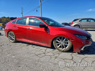 Czwarte zdjęcie samochodu z boku: 2019 HONDA CIVIC EX VIN:19XFC1F36KE014567 - miniatura