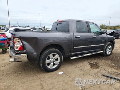 Trzecie zdjęcie samochodu z tyłu: 2014 RAM 1500 SLT VIN:1C6RR7LT5ES208745 - miniatura