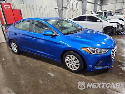 Czwarte zdjęcie samochodu z boku: 2017 HYUNDAI ELANTRA SE VIN:5NPD74LF7HH210310 - miniatura