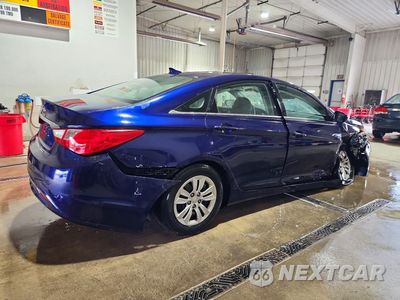 Trzecie zdjęcie samochodu z tyłu: 2012 HYUNDAI SONATA GLS VIN:5NPEB4ACXCH370752 - miniatura