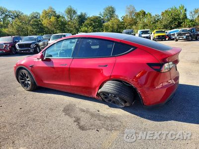 Drugie zdjęcie samochodu z przodu: 2022 TESLA MODEL Y VIN:7SAYGDEE7NF368648 - miniatura