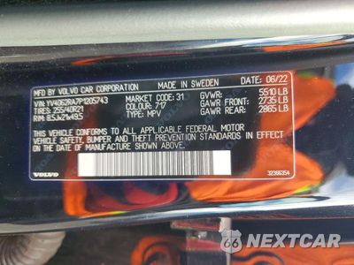 Zdjęcie 13 z 13 samochodu: 2023 VOLVO XC60 ULTIMATE VIN:YV4062RA7P1205743 - miniatura