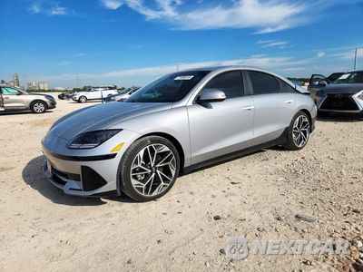 2024 HYUNDAI IONIQ 6 SEL KMHM34AA8RA074809 - główne zdjęcie licytacji z USA - miniatura