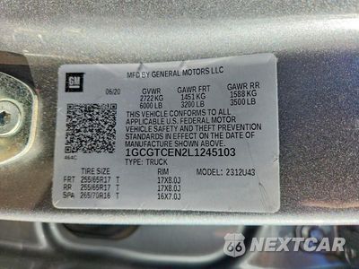 Zdjęcie 13 z 13 samochodu: 2020 CHEVROLET COLORADO LT VIN:1GCGTCEN2L1245103 - miniatura