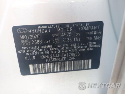 Zdjęcie 12 z 12 samochodu: 2026 HYUNDAI SONATA HYBRID BLUE VIN:KMHL24JJ6TA178933 - miniatura