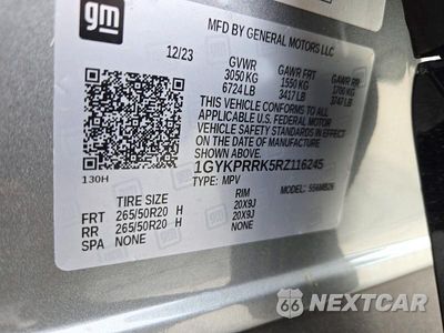 Zdjęcie 13 z 13 samochodu: 2024 CADILLAC LYRIQ LUXURY VIN:1GYKPRRK5RZ116245 - miniatura