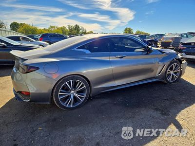 Trzecie zdjęcie samochodu z tyłu: 2017 INFINITI Q60 3.0T PREMIUM VIN:JN1EV7EL0HM550731 - miniatura