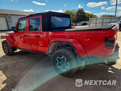 Drugie zdjęcie samochodu z przodu: 2021 JEEP GLADIATOR RUBICON VIN:1C6JJTBM0ML598265 - miniatura
