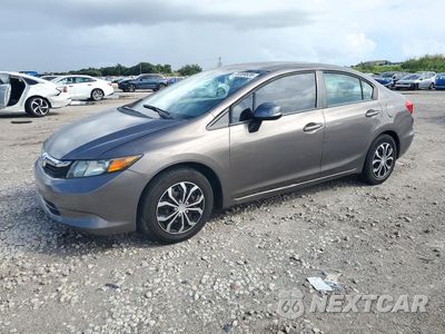 2012 HONDA CIVIC LX 19XFB2F56CE082959 - główne zdjęcie licytacji z USA - miniatura