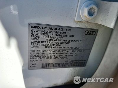 Zdjęcie 13 z 13 samochodu: 2024 AUDI Q7 PREMIUM PLUS VIN:WA1LXBF70RD008155 - miniatura