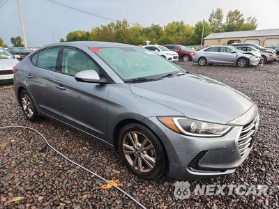 Czwarte zdjęcie samochodu z boku: 2018 HYUNDAI ELANTRA SEL VIN:KMHD84LF1JU726280 - miniatura