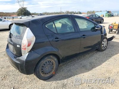Trzecie zdjęcie samochodu z tyłu: 2012 TOYOTA PRIUS C ONE VIN:JTDKDTB37C1504744 - miniatura
