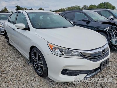 Czwarte zdjęcie samochodu z boku: 2016 HONDA ACCORD SPORT VIN:1HGCR2F52GA027370 - miniatura