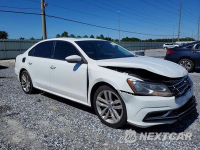 Czwarte zdjęcie samochodu z boku: 2019 VOLKSWAGEN PASSAT WOLFSBURG VIN:1VWLA7A37KC005707 - miniatura