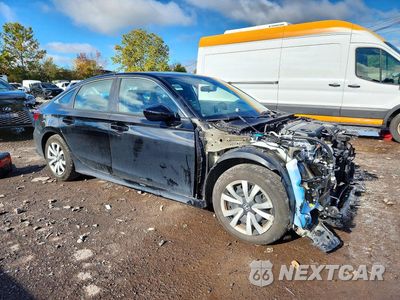 Czwarte zdjęcie samochodu z boku: 2026 HONDA CIVIC LX VIN:2HGFE2F24TH532174 - miniatura
