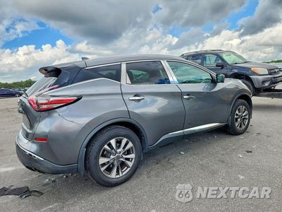 Trzecie zdjęcie samochodu z tyłu: 2017 NISSAN MURANO SL VIN:5N1AZ2MH5HN142196 - miniatura
