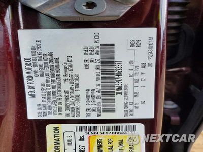 Zdjęcie 12 z 12 samochodu: 2017 LINCOLN MKZ RESERVE VIN:3LN6L5E97HR623371 - miniatura