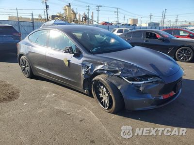 Czwarte zdjęcie samochodu z boku: 2025 TESLA MODEL 3 VIN:5YJ3E1EA0SF045885 - miniatura