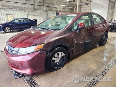 2012 HONDA CIVIC LX 19XFB2F50CE321468 - główne zdjęcie licytacji z USA - miniatura