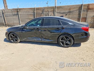 Drugie zdjęcie samochodu z przodu: 2018 HONDA ACCORD SPORT VIN:1HGCV1F32JA199121 - miniatura