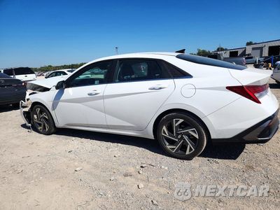 Drugie zdjęcie samochodu z przodu: 2024 HYUNDAI ELANTRA LIMITED VIN:KMHLP4DG4RU772042 - miniatura