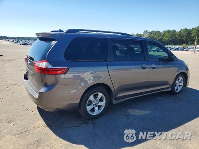 Trzecie zdjęcie samochodu z tyłu: 2020 TOYOTA SIENNA LE VIN:5TDKZ3DC3LS064636 - miniatura