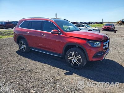 Czwarte zdjęcie samochodu z boku: 2020 MERCEDES-BENZ GLS 450 4MATIC VIN:4JGFF5KE9LA240303 - miniatura