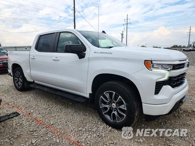 Czwarte zdjęcie samochodu z boku: 2023 CHEVROLET SILVERADO K1500 RST VIN:1GCUDEED2PZ284459 - miniatura