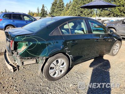 Trzecie zdjęcie samochodu z tyłu: 2014 CHEVROLET CRUZE LS VIN:1G1PA5SG8E7326302 - miniatura