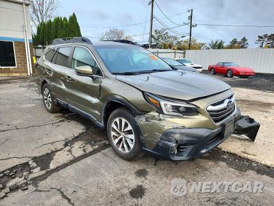 Czwarte zdjęcie samochodu z boku: 2021 SUBARU OUTBACK PREMIUM VIN:4S4BTADC2M3149052 - miniatura