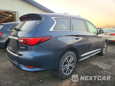 Trzecie zdjęcie samochodu z tyłu: 2018 INFINITI QX60 BASE VIN:5N1DL0MM1JC529250 - miniatura