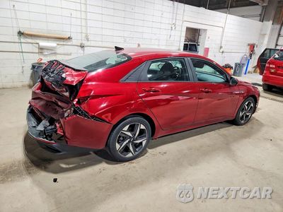 Trzecie zdjęcie samochodu z tyłu: 2023 HYUNDAI ELANTRA SEL VIN:KMHLS4AG7PU567184 - miniatura