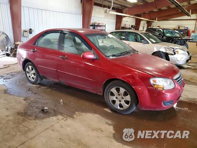 Czwarte zdjęcie samochodu z boku: 2009 KIA SPECTRA LX VIN:KNAFE221395656901 - miniatura