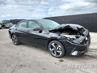 Czwarte zdjęcie samochodu z boku: 2023 HYUNDAI ELANTRA LIMITED VIN:KMHLN4AJXPU081360 - miniatura