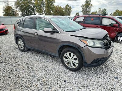 Czwarte zdjęcie samochodu z boku: 2013 HONDA CR-V EXL VIN:5J6RM4H70DL042056 - miniatura