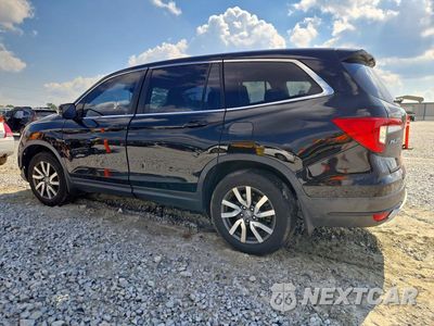 Drugie zdjęcie samochodu z przodu: 2019 HONDA PILOT EXL VIN:5FNYF6H55KB075527 - miniatura