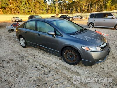 Czwarte zdjęcie samochodu z boku: 2010 HONDA CIVIC LX VIN:2HGFA1F50AH581966 - miniatura