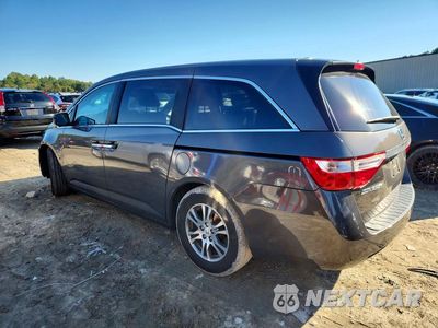 Drugie zdjęcie samochodu z przodu: 2013 HONDA ODYSSEY EXL VIN:5FNRL5H64DB087476 - miniatura