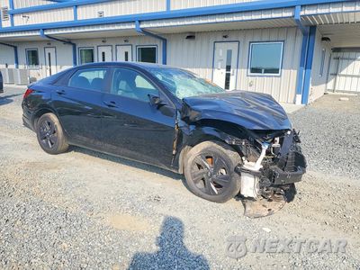 Czwarte zdjęcie samochodu z boku: 2023 HYUNDAI ELANTRA SEL VIN:KMHLM4AG8PU452748 - miniatura