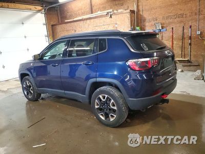 Drugie zdjęcie samochodu z przodu: 2018 JEEP COMPASS TRAILHAWK VIN:3C4NJDDB1JT192345 - miniatura